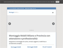 Tablet Screenshot of montaggio-mobili.net